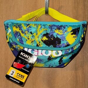NWT Igloo Insulated 3 Can Fanny Pack